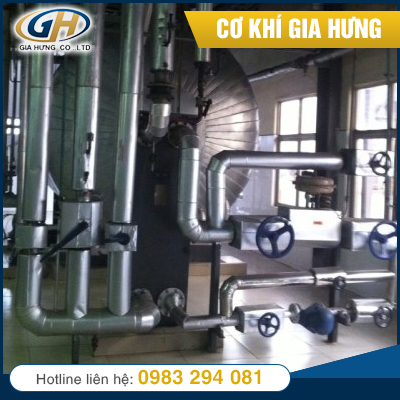 Gia công hệ thống xử lý đường ống dẫn dầu